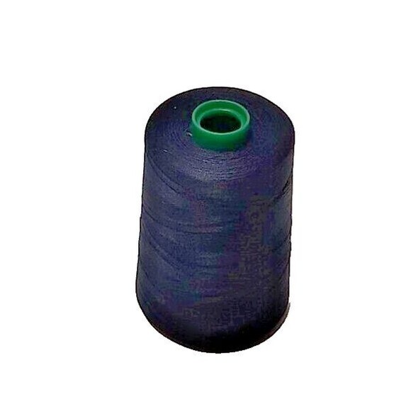 Perma Core Poly-wrap Poly Sewing Thread Tex-40 Navy Blue #3- 6,000 Yds per Spool - Picture 2 of 3